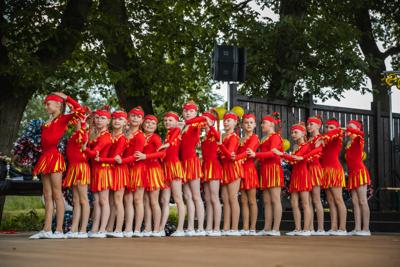 Alt="Zdjęcie przedstawia obchody Dni Gminy Ciasna 2023 wraz z Jubileuszem 20-lecia Mażoretek Copacabana."