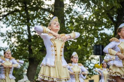 Alt="Zdjęcie przedstawia obchody Dni Gminy Ciasna 2023 wraz z Jubileuszem 20-lecia Mażoretek Copacabana."