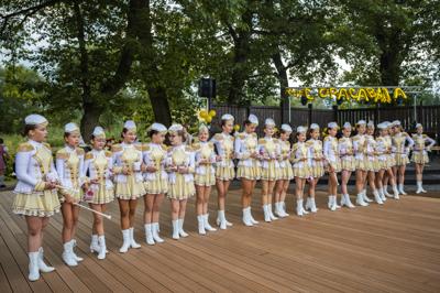 Alt="Zdjęcie przedstawia obchody Dni Gminy Ciasna 2023 wraz z Jubileuszem 20-lecia Mażoretek Copacabana."