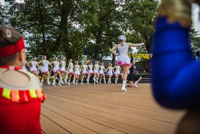 Alt="Zdjęcie przedstawia obchody Dni Gminy Ciasna 2023 wraz z Jubileuszem 20-lecia Mażoretek Copacabana."