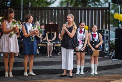 Alt="Zdjęcie przedstawia obchody Dni Gminy Ciasna 2023 wraz z Jubileuszem 20-lecia Mażoretek Copacabana."