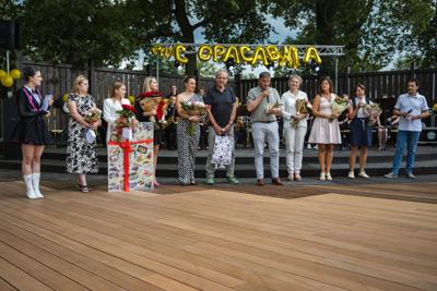 Alt="Zdjęcie przedstawia obchody Dni Gminy Ciasna 2023 wraz z Jubileuszem 20-lecia Mażoretek Copacabana."