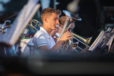 Alt="Zdjęcie przedstawia koncert podczas Dni Gminy Ciasna 2023. Sobota 24.06.2023r."