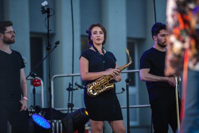 Alt="Zdjęcie przedstawia koncert podczas Dni Gminy Ciasna 2023. Sobota 24.06.2023r."