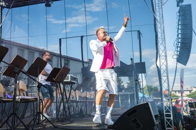 Alt="Zdjęcie przedstawia obchody Dni Gminy Ciasna 2023 wraz z Jublieuszem 20-lecia Mażoretek Copacabana."