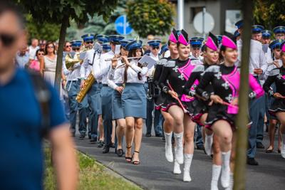 Alt="Zdjęcie przedstawia obchody Dni Gminy Ciasna 2023 wraz z Jublieuszem 20-lecia Mażoretek Copacabana."