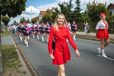 Alt="Zdjęcie przedstawia obchody Dni Gminy Ciasna 2023 wraz z Jublieuszem 20-lecia Mażoretek Copacabana."