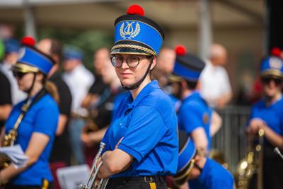 Alt="Zdjęcie przedstawia obchody Dni Gminy Ciasna 2023 wraz z Jublieuszem 20-lecia Mażoretek Copacabana."