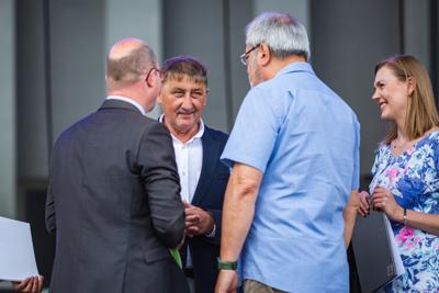 Alt="Zdjęcie przedstawia obchody Dni Gminy Ciasna 2023 wraz z Jublieuszem 20-lecia Mażoretek Copacabana."