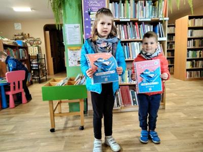 Alt="Zdjęcie przedstawia uczestnika akcji Mała Książka-Wielki Człowiek."