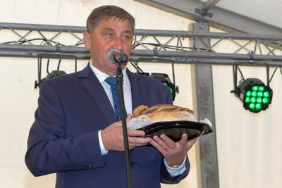 Alt="Zdjęcie przedstawia Dożynki Gminy Ciasna w Zborowskiem 2-3.09.2023r."