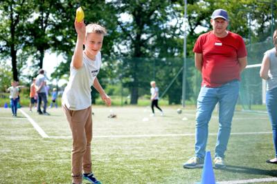 Alt="Zdjęcie przedstawia obchody Gminnego Dnia Dziecka 2024r."