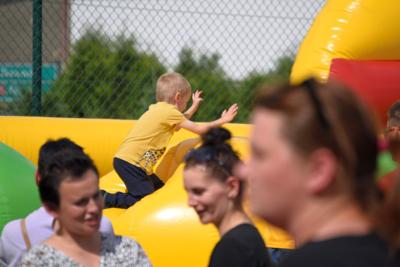 Alt="Zdjęcie przedstawia obchody Gminnego Dnia Dziecka 2024r."