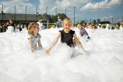Alt="Zdjęcie przedstawia obchody Gminnego Dnia Dziecka 2025r."