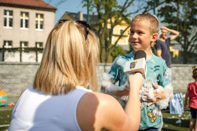 Alt="Zdjęcie przedstawia obchody Gminnego Dnia Dziecka 2025r."