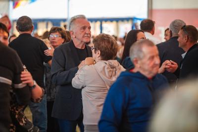 Alt="Zdjęcie przedstawia obchody Dożynek Gminy Ciasna w Wędzinie, które odbyły się 24 sierpnia 2025 roku."
