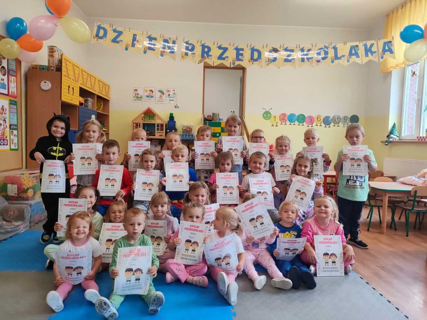 Alt="Zdjęcie przedstawia Dzień Przedszkolaka w przedszkolu w Glinicy."