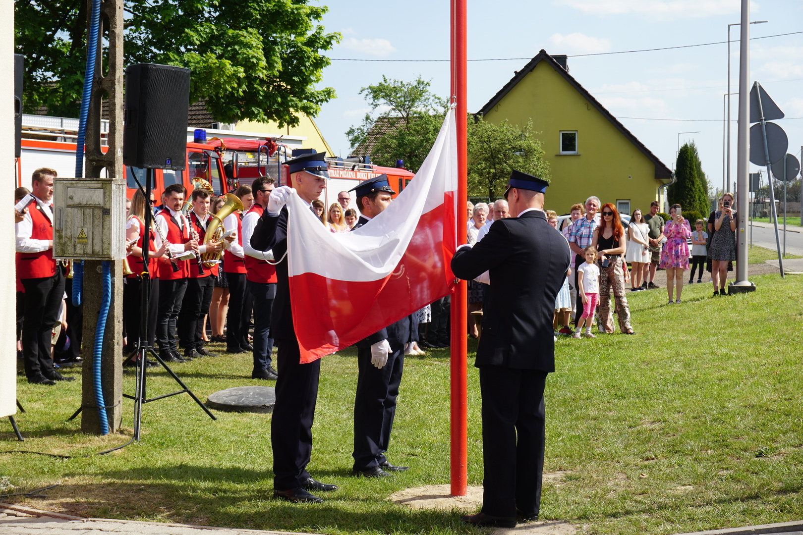 Alt="Zdjęcie przedstawia Jubileusz 100-lecia OSP w Wędzinie."