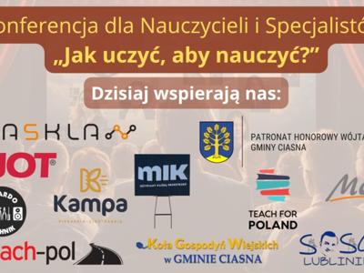 Alt="Zdjecie przedstawia Konferencję Pedagogiczną w Ciasnej."