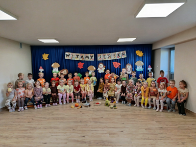 Alt:"Zdjęcie przedstawia aktywności przedszkolaków z Ciasnej."