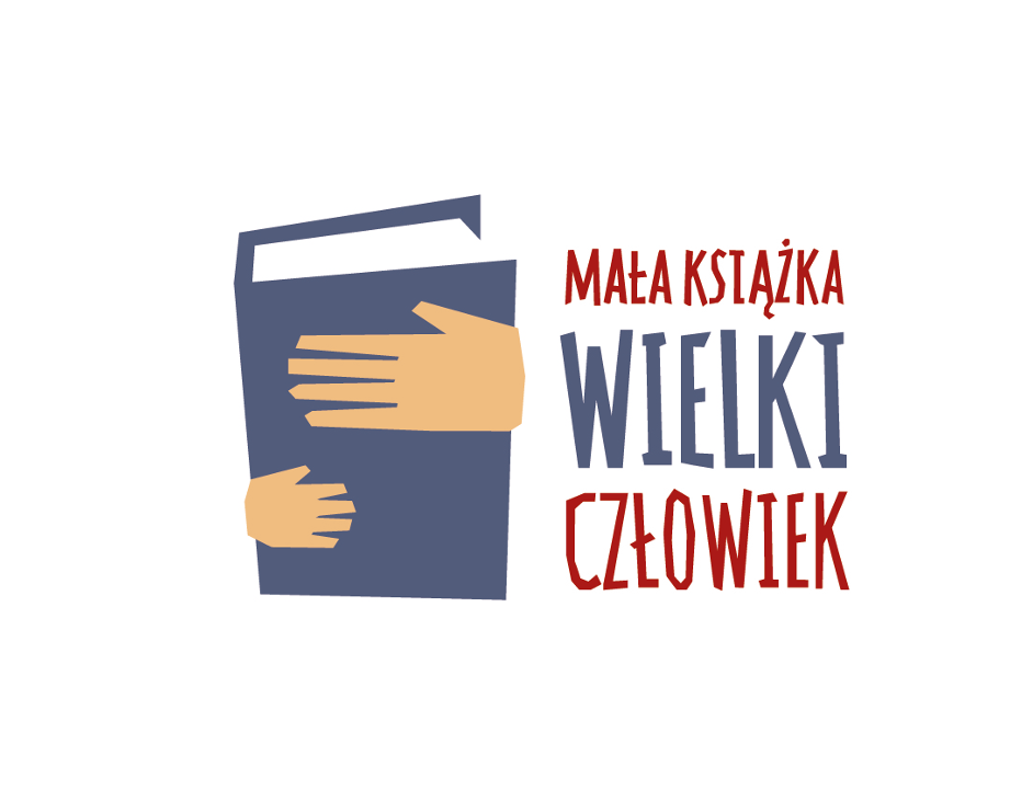Alt="Logotyp akcji Mała Książka Wielki Człowiek."