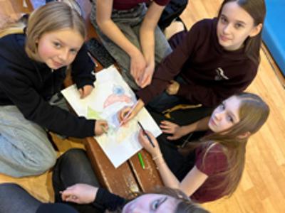 Alt="Zdjęcie przedstawia akcję -Profilaktyka i integracja w Szkole w Sierakowie Śląskim"