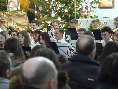 Alt="Zdjęcie przedsawia Koncert Kolęd, który odbył się w Ciasnej 28 grudnia 2025r."