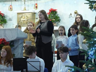 Alt="Zdjęcie przedsawia Koncert Kolęd, który odbył się w Ciasnej 28 grudnia 2025r."