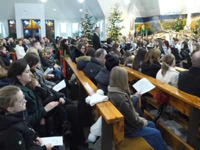 Alt="Zdjęcie przedsawia Koncert Kolęd, który odbył się w Ciasnej 28 grudnia 2025r."
