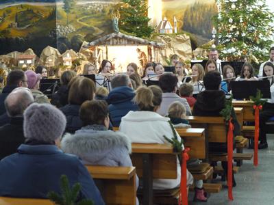 Alt="Zdjęcie przedsawia Koncert Kolęd, który odbył się w Ciasnej 28 grudnia 2025r."