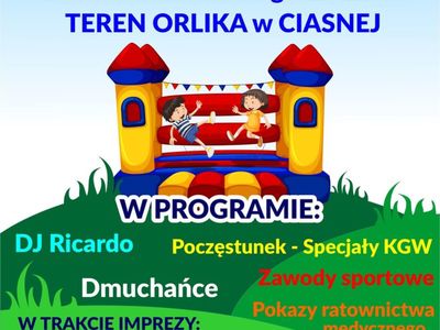 Alt="Plakat na festyn rodzinny szczepimy się z KGW."