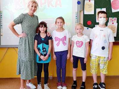Alt="Zdjęcie przedstawia obchody Dnia Kropki - Sieraków Śląski."