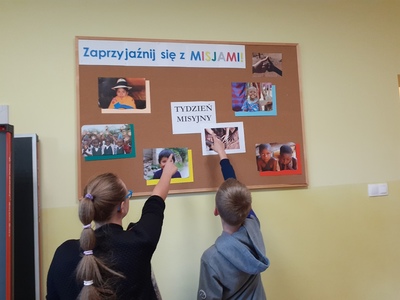 Alt="Zdjęcie przedstawia Tydzień Misyjny w Szkole w Zborowskiem."