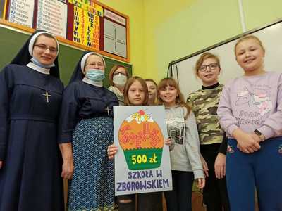 Alt="Zdjęcie przedstawia Tydzień Misyjny w Szkole w Zborowskiem."