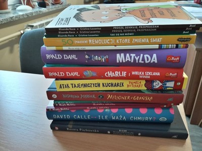Alt="Zdjęcie przestawia wygraną w konkursie Kinder Kanapka dla biblioteki."