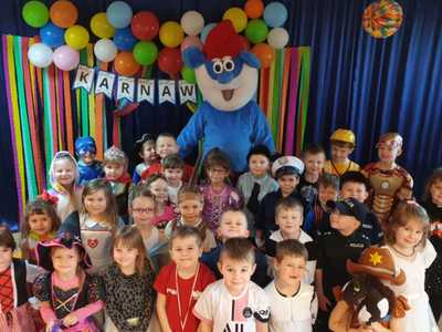 Alt="Zdjęcie przedstawia przedszkolaki z Ciasnej."