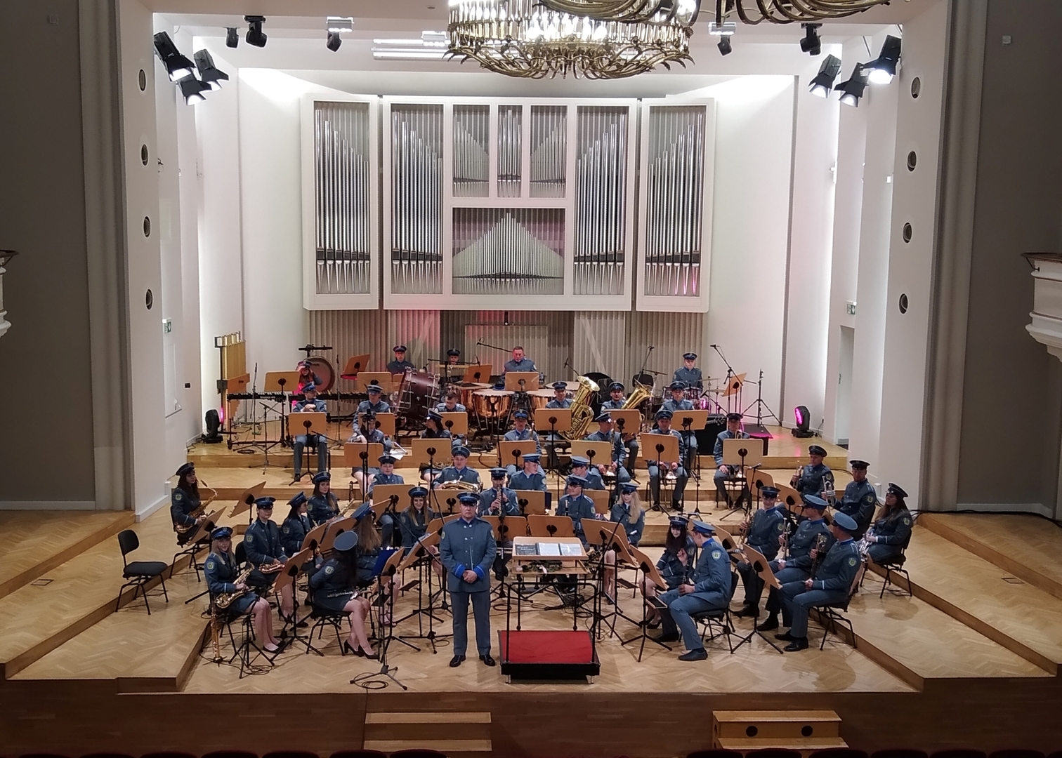 Alt="Zdjęcie Gminnej Orkiestry Dętej z Filharmonii Śląskiej im. Henryka Góreckiego."