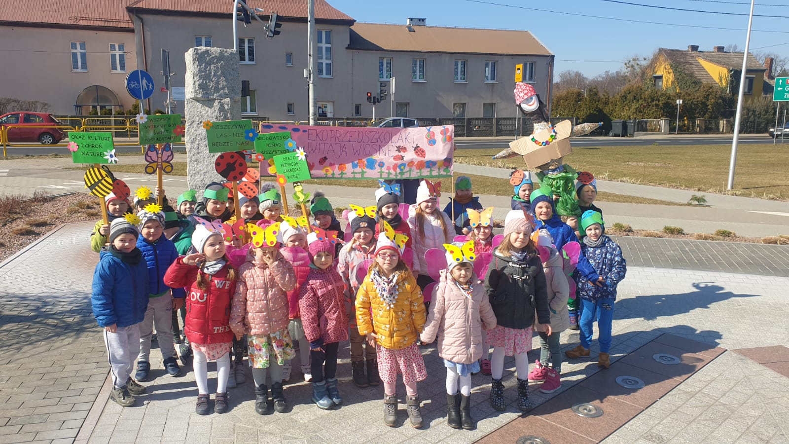 Alt="Zdjęcie przedstawia przedszkolaki z Ciasnej."