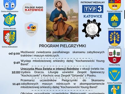 Alt="Palakat wydarzenia - Regionalna Pielgrzymka Rolników do Sanktuarium Matki Bożej w Lubecku. Zdjęcie pochodzi z https://www.facebook.com/solectwolubecko/photos/a.538692099634117/2053591314810847/?type=3&theater "