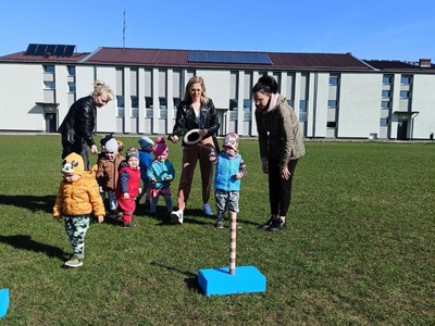 Alt="Aktywności najmłodszych dzieci z Klubu Malucha+."