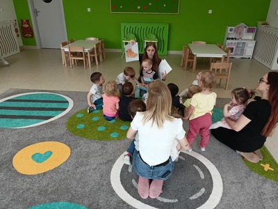 Alt="Angielski w Gminnym Klubie Dziecięcym."