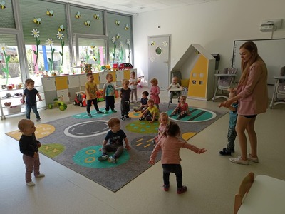 Alt="Angielski w Gminnym Klubie Dziecięcym."