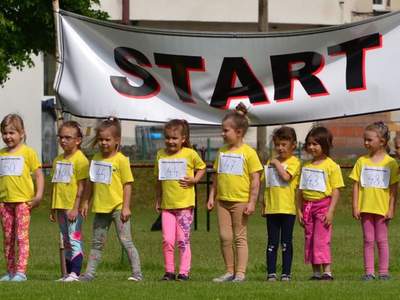 Alt-"Zdjęcie przedstawia "Maraton Przedszkolaka" w Ciasnej."