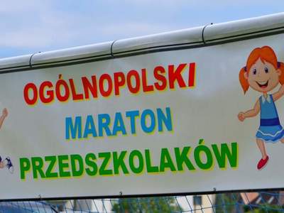 Alt-"Zdjęcie przedstawia "Maraton Przedszkolaka" w Ciasnej."