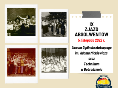 Plakat Zjazd Absolwentów