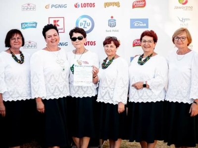 Alt="Zdjęcie przedstawia  wyjazd Koła Gospodyń Wiejskich z Ciasnej na Festiwal Kół Gospodyń Wiejskich "POLSKA OD KUCHNI"."