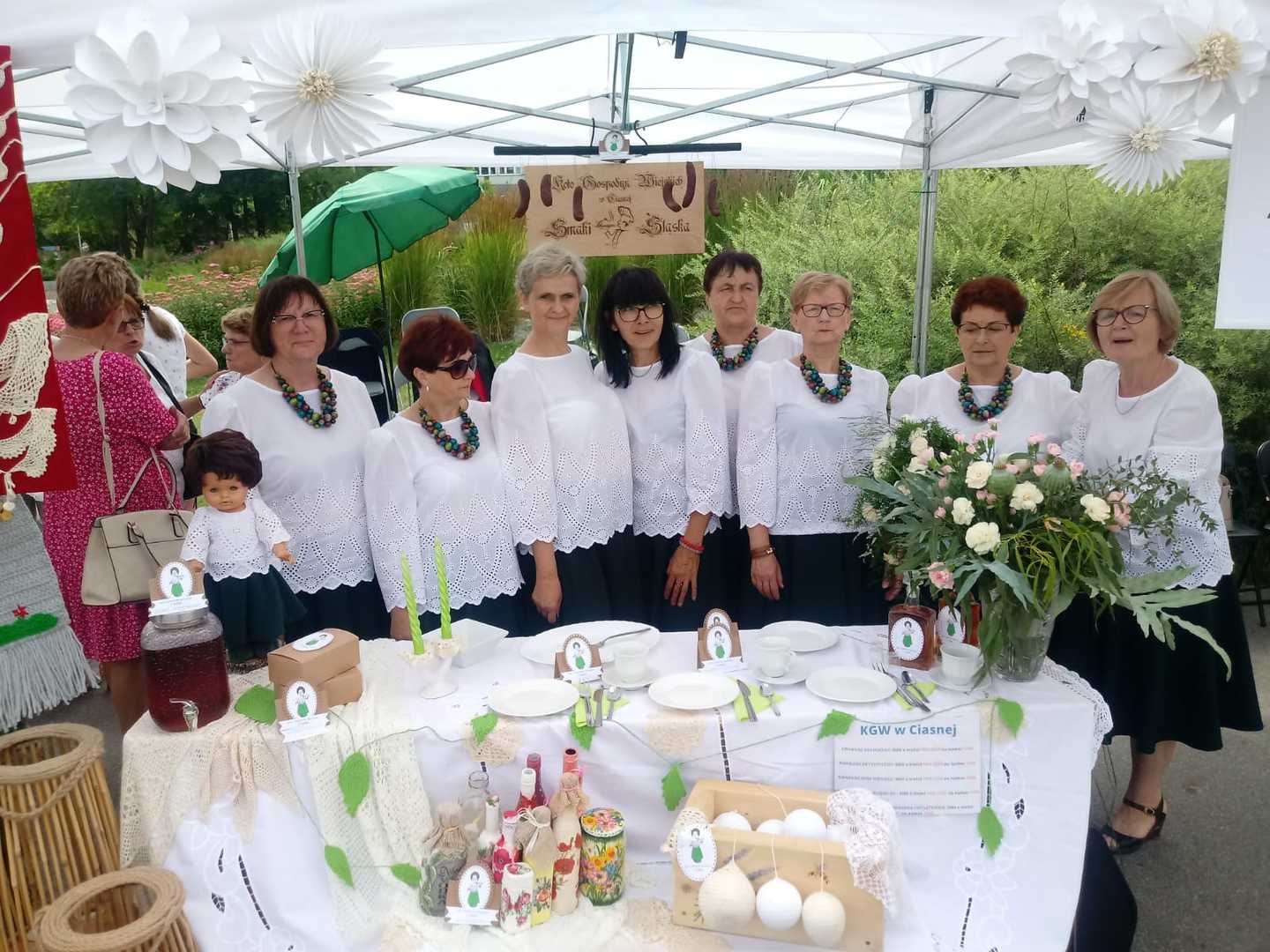 Alt="Zdjęcie przedstawia  wyjazd Koła Gospodyń Wiejskich z Ciasnej na Festiwal Kół Gospodyń Wiejskich "POLSKA OD KUCHNI"."