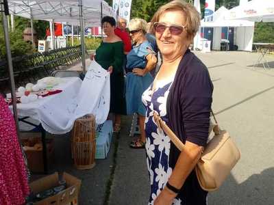 Alt="Zdjęcie przedstawia  wyjazd Koła Gospodyń Wiejskich z Ciasnej na Festiwal Kół Gospodyń Wiejskich "POLSKA OD KUCHNI"."