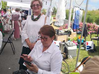Alt="Zdjęcie przedstawia  wyjazd Koła Gospodyń Wiejskich z Ciasnej na Festiwal Kół Gospodyń Wiejskich "POLSKA OD KUCHNI"."