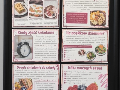 Alt="Zdjęcie przedstawia Dzień Zdrowego Śniadania w szkole w Zborowskim."